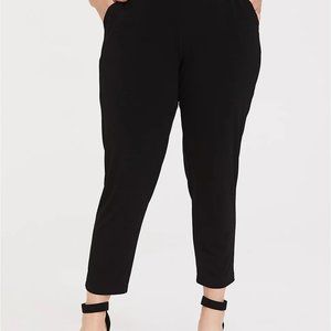 TORRID STUDIO KNIT TAPERED PANT; SZ 1 (14-16)